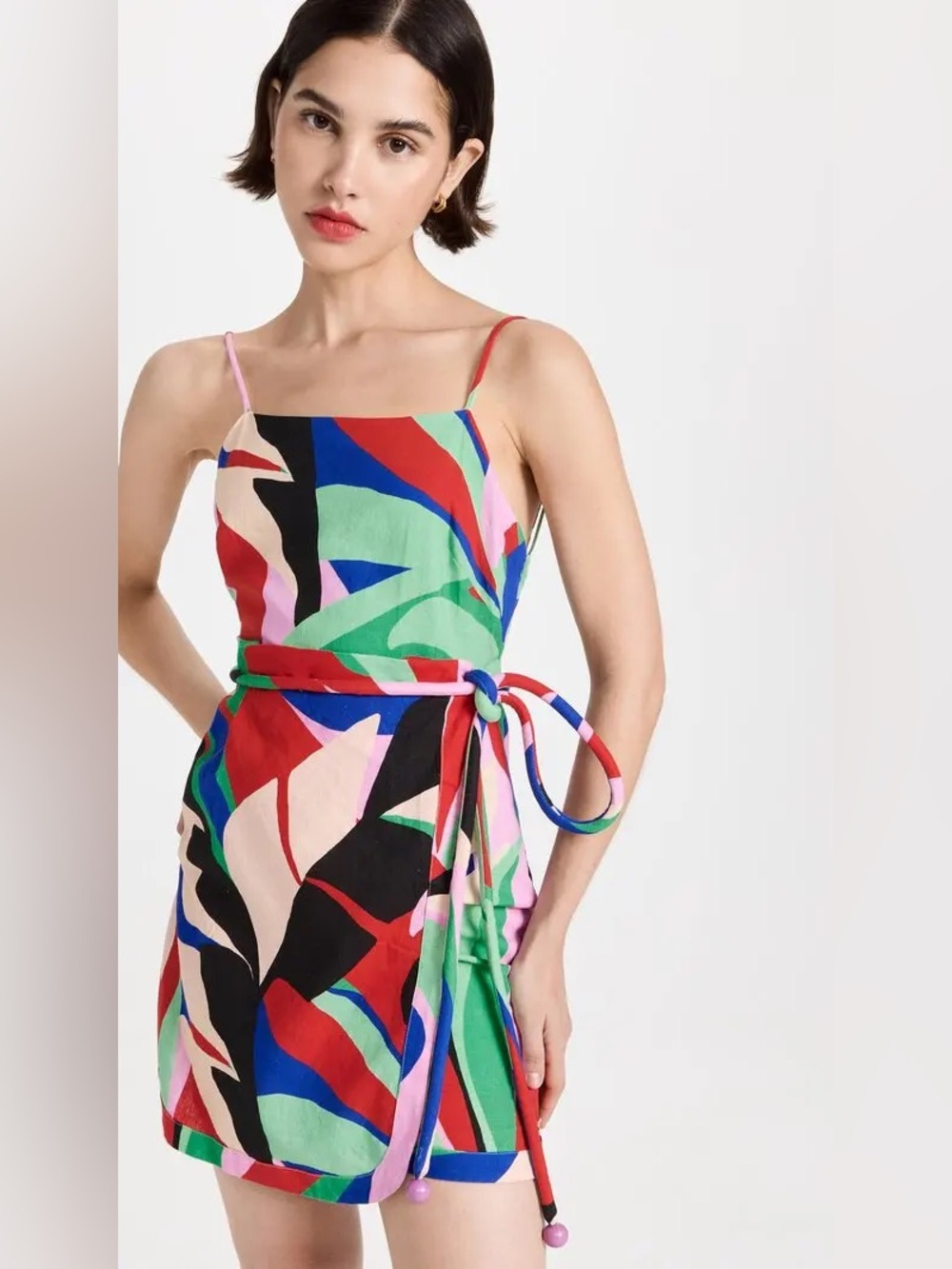 FARM Rio Colorful Monstreta Mini Dress